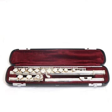 Yamaha - YFL-411 II Silver - - Fluit - Japan, Nieuw