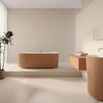 Vloertegel/Wandtegel Beige 60x60cm (Vloeren, Bouwmaterialen), 60 cm of meer, Nieuw, Ophalen of Verzenden, 10 m² of meer