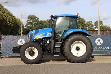 Veiling: Tractor New Holland T8020 Diesel 275pk 2008, Ophalen, Gebruikt, Meer dan 10000, Meer dan 160 Pk