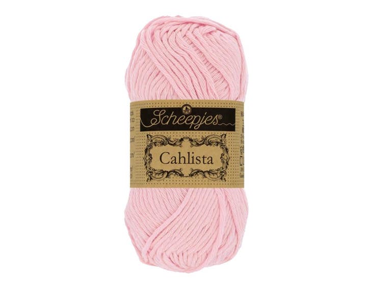 Scheepjes Cahlista 50g - 246 Icy Pink, Hobby en Vrije tijd, Breien en Haken, Breien of Haken, Nieuw, Wol of Garen, Ophalen of Verzenden
