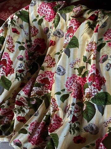 Colefax & Fowler chintz katoenen stof. Ongeveer 3 meter -