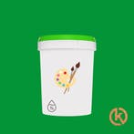 1l Kurkverf - Wandkurk - Groen, Ophalen of Verzenden, Nieuw