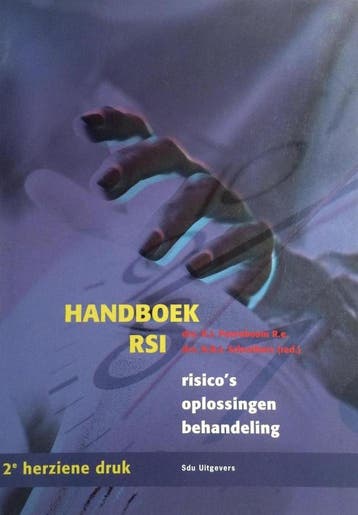 HANDBOEK RSI - K.J. Peereboom 9789012089586, Boeken, Verzenden, Zo goed als nieuw, K.J. Peereboom
