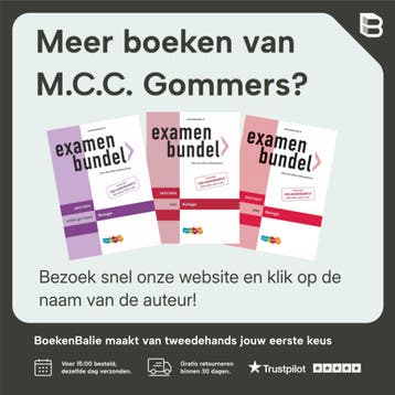 Examenbundel / havo Biologie 2024/2025 - M.C.C. Gommers, Verzenden, Zo goed als nieuw, M.C.C. Gommers