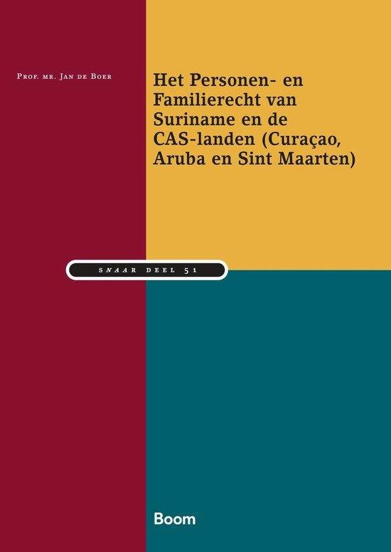 9789462128125 SNAAR 51 - Het Personen- en Familierecht va..., Boeken, Studieboeken en Cursussen, Nieuw, Verzenden