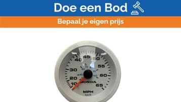 Bieden: Honda speed indicator 65 MPH | 100 km/h, Ophalen of Verzenden, Nieuw, Motor en Techniek, Zeilboot of Motorboot