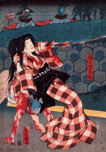 Skinzo Tsurifune Kidan - Utagawa Kunisada (1785-1865) -