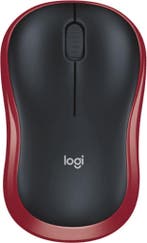 Logitech M185 - Draadloze Muis - Rood, Computers en Software, Muizen, Verzenden, Nieuw