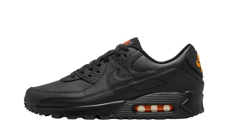 Nike Air Max 90 Black Safety Orange, Kleding | Heren, Schoenen