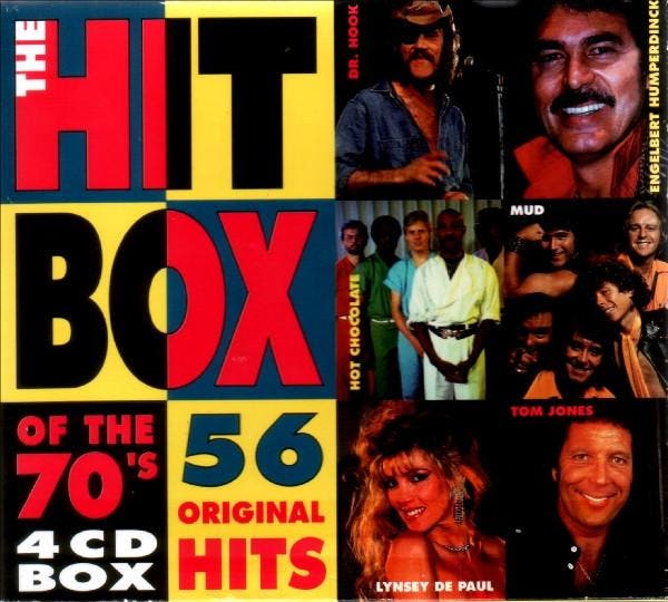 Various - Hitbox Of The 70s  (CD BOX), Cd's en Dvd's, Cd's | Pop, Gebruikt, Ophalen of Verzenden