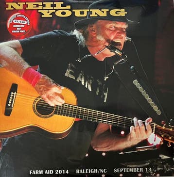 LP gebruikt - Neil Young (RED COLORED) - Farm Aid 2014 Ra..., Verzenden, Zo goed als nieuw, Overige formaten