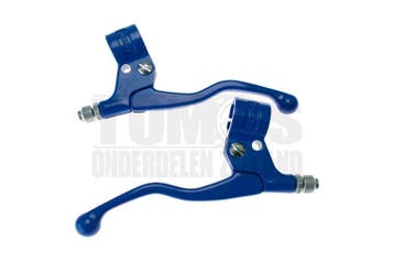 Remhendel greepset M84 kort blauw Lusito, Fietsen en Brommers, Ophalen of Verzenden, Nieuw, Lusito