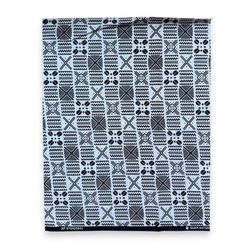 Fat Quarter Afrikaanse Wax Print Stof - Wit FTQ 8701 - Quilt, Ophalen of Verzenden, Nieuw
