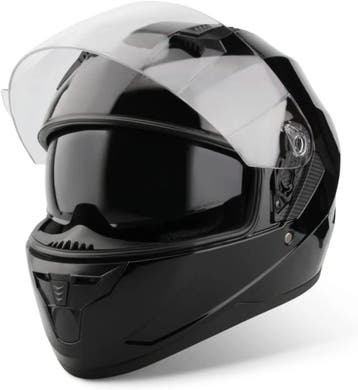 VINZ Kennet integraalhelm ECE 22.06 zonnevizier geel, Verzenden, Nieuw