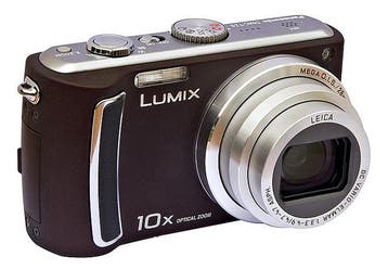 Panasonic Lumix DMC-TZ5 Digitale Compact Camera - Donker Roo, Verzenden, Zo goed als nieuw