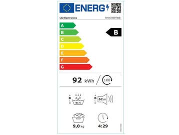 LG VX70 Serie AI Dry RHX7009TWB - Warmtepompdroger 9 kg -, Verzenden, Zo goed als nieuw