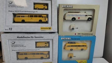 Brekina H0 - Modeltreinvoertuigen (4) - diverse verzamel, Hobby en Vrije tijd, Nieuw