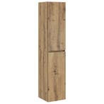 vidaXL Wand Gemonteerde Badkamerkast Artisanaal eiken, Verzenden, Nieuw