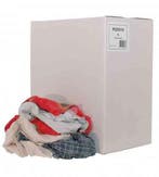 Poetslappen Flanel doos 10 kg, Verzenden