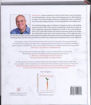 De dikke vegetariër 9789061129479 M. Bittman, Verzenden, Zo goed als nieuw, M. Bittman