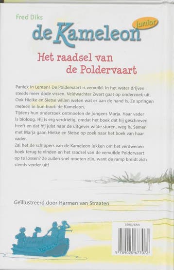 Het raadsel van de Poldervaart / Kameleon junior Fred Diks, Verzenden, Gelezen, Fred Diks
