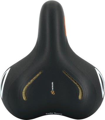 Selle Royal zadel Lookin Relaxed Stracciatella zwart, Verzenden, Nieuw