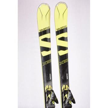 169 skis SALOMON X-MAX X10, Woodcore, titan + Salomon XT 12, Verzenden, Gebruikt, Salomon