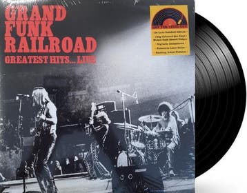 Grand Funk Railroad - Greatest Hits Live - Coloured Eco Viny, Ophalen of Verzenden, Nieuw in verpakking