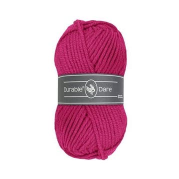 Durable Dare 238 Deep Fuchsia - Haakgaren / Breigaren, Ophalen of Verzenden, Nieuw, Breien of Haken, Wol of Garen