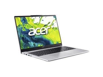 Acer - Aspire Lite Al15-45p-r0sb - 15.6 inch - Light Silver, Computers en Software, Windows Laptops, Beeldschermdiagonaal (cm/inch)->39.6 cm / 15.6 inch