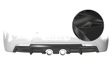 Achterskirt voor VW Golf 6 R HA268-C, Verzenden, Nieuw