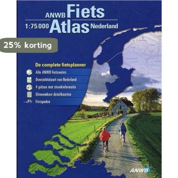 Fietsatlas Nederland / ANWB fietsroute 9789018017224, Verzenden, Gelezen