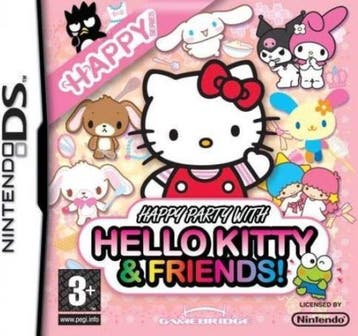 Happy Party with Hello Kitty & Friends (Losse Cartridge), Spelcomputers en Games, Games | Nintendo DS, Ophalen of Verzenden, Zo goed als nieuw