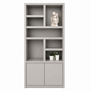 123Kast - Vakkenkast Manhattan 02 - 100x40x240 cm - 123Kast, Verzenden, Nieuw