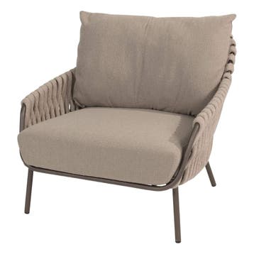4 Seasons Outdoor Montera lounge stoel incl. 2 kussens -, Nieuw