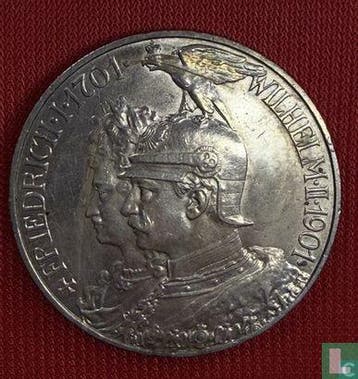 Pruisen 5 mark 1901 200 years Kingdom of Prussia, Verzenden, Overige landen, Losse munt, Goud