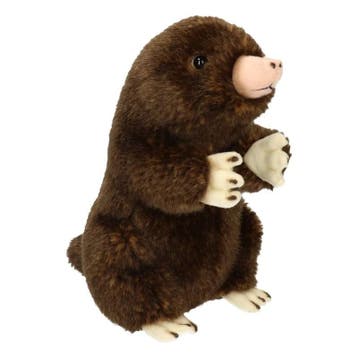 Heunec mol knuffel - pluche - zittend - 22 cm, Verzenden, Nieuw