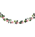 Roze Dahlias Kunstbloem Slinger 220cm, Ophalen of Verzenden, Nieuw