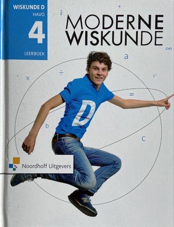 Moderne Wiskunde 11e ed havo 4 wiskunde D leer 9789001841553, Boeken, Zo goed als nieuw