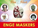 Enge carnaval maskers- Mega aanbod scary maskers, Ophalen of Verzenden, Nieuw