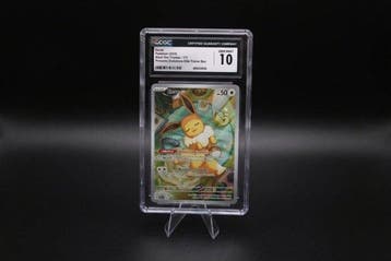 Pokémon - 1 Graded card - Eevee Foil, Full art - CGC 10 -, Nieuw