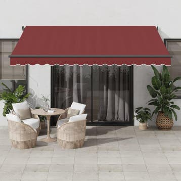 vidaXL Elektrisch zonnescherm 100% Polyester, Verzenden, Nieuw