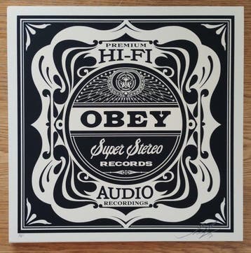 Shepard Fairey (OBEY) (1970) - Super Stereo (artist proof)