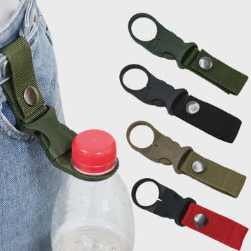 Multifunctionele Waterfleshouder met Karabijnhaak - Ideaal v