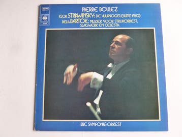 Strawinsky - De Vuurvogel, Bartok / Pierre Boulez (LP), Ophalen of Verzenden, Zo goed als nieuw