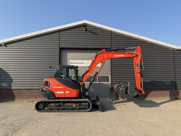 Kubota KX085-5 rupsgraafmachine NIEUW €1350 LEASE, Ophalen, Graafmachine