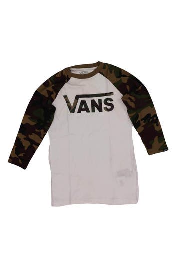 Vans T-shirt Jongens in maat S Wit, Kinderen en Baby's, Verzenden, Zo goed als nieuw, Vans, Jongen of Meisje