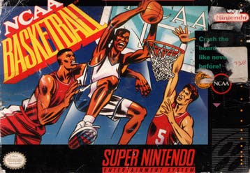 SNES NCAA Basketball (In doos) - Amerikaans, Spelcomputers en Games, Spelcomputers | Nintendo Super NES, Verzenden, Zo goed als nieuw