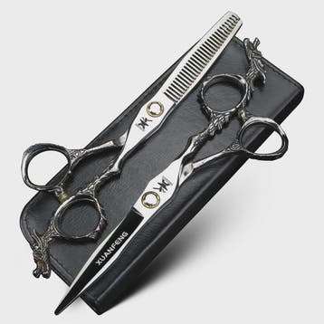 Xuanfeng 6-inch Drakenhandvat Haar Scharen Set - Professione