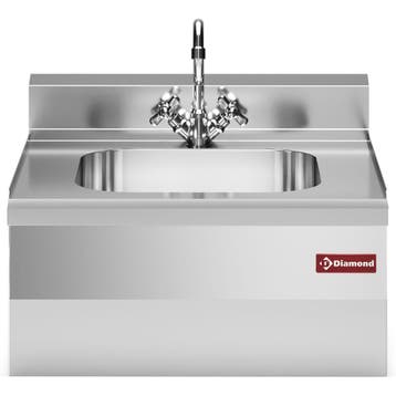Spoelbak 400x400xh200 Met Mengkraan En Hevel, Ophalen of Verzenden, Nieuw